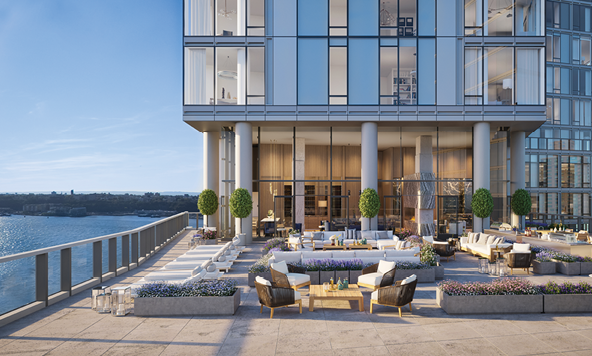 Linsley GID Two Waterline Square Amenity Terrace